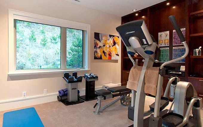 德阳装修设计室内家庭健身房，让自己过上健康生活