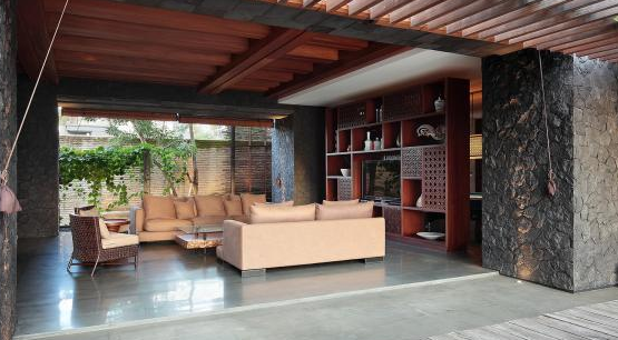 德阳独立别墅装修设计成印尼风格，异域风情家里享
