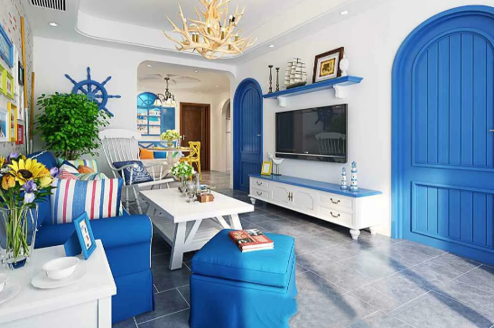 德阳地中海别墅风格装修设计，在家体验异域风情